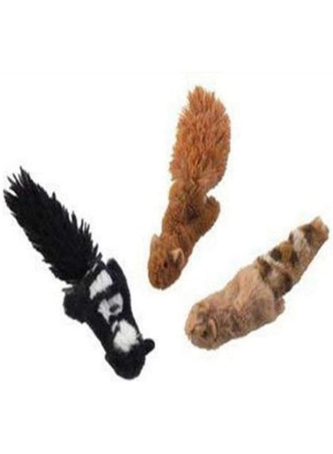 spot Ethical Pet Skinneeez Cat Toys, 3 in. Forested, Creature May Vary, Pack of 4 - Image 2