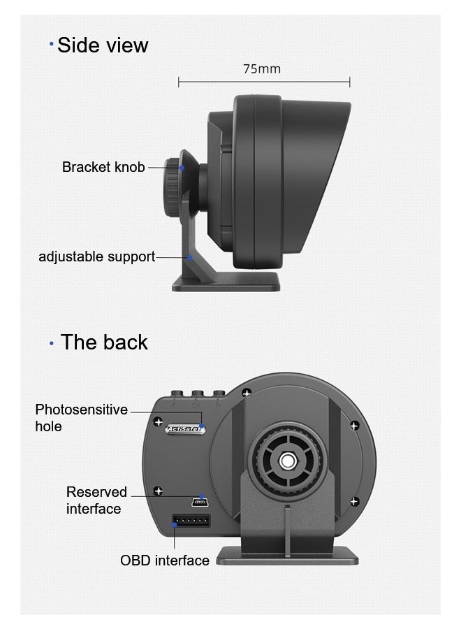 Generic LCD head-up high-definition display instrument  - Image 5