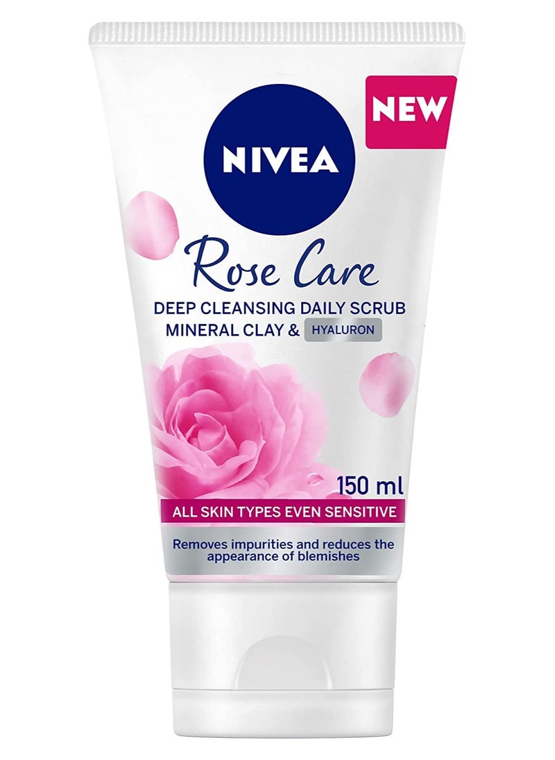 Nivea Rose Care Daily Scrub - 150ml - pzsku/Z591579E050C0D471AA45Z/45/_/1732439304/cd33cffd-d384-4a39-a45c-5ac30e9ed438