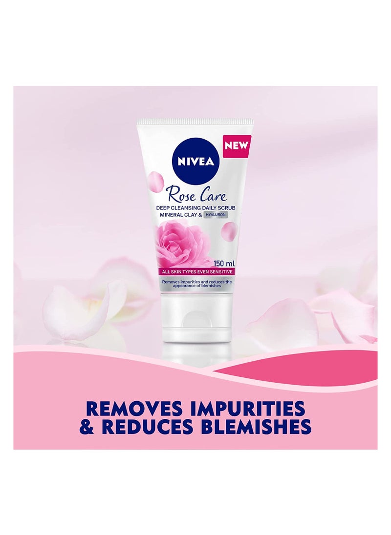 Nivea Rose Care Daily Scrub - 150ml - pzsku/Z591579E050C0D471AA45Z/45/_/1732439326/7c627873-fd49-4406-af5a-fddd849edf64