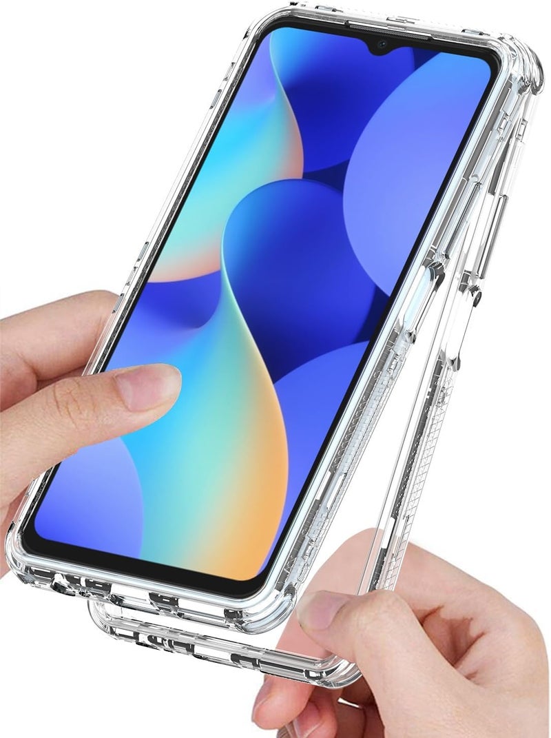 غطاء حماية من السقوط لهاتف Tecno Spark 10 Pro، شفاف بلوري، حماية من الصدمات، غطاء نحيف مقاوم للخدوش، مصمم بدقة لملاءمة الهاتف. - Image 2
