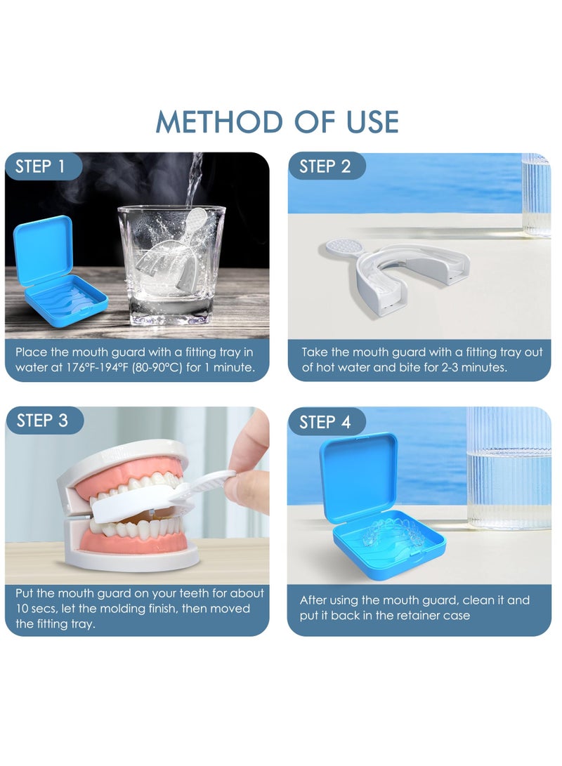 Mouth Guard for Clenching Teeth at Night - Night Guards for Teeth Grinding - Mouth Guard for Grinding Teeth, Night Adult Anti Molar Occlusion Tooth Protector Tooth - Image 5