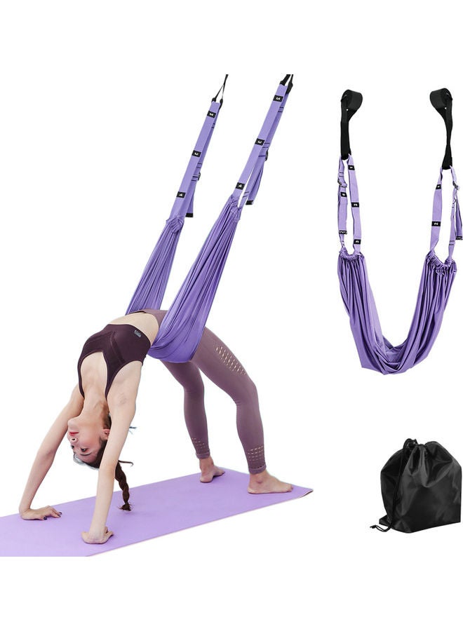 NIBEMINENT Stretching Band Adjustable Training Belt Yoga Belts Back Bend Strap Assist for Home Fitness Exercise Body Building 30*15*28cm  - Image 1