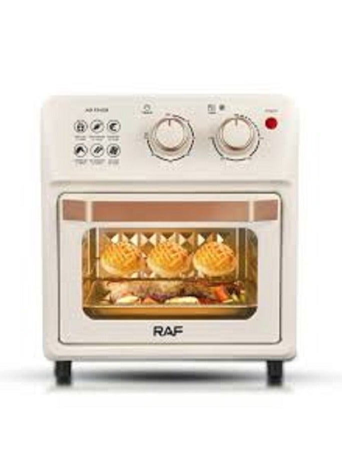 آر إيه أف (R.5347B)  قلاية هوائية+فرن كهربائي+صانع توست 14 لتر / 1250 واط - Image 1