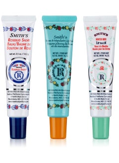 Rosebud Lip Balm Trio