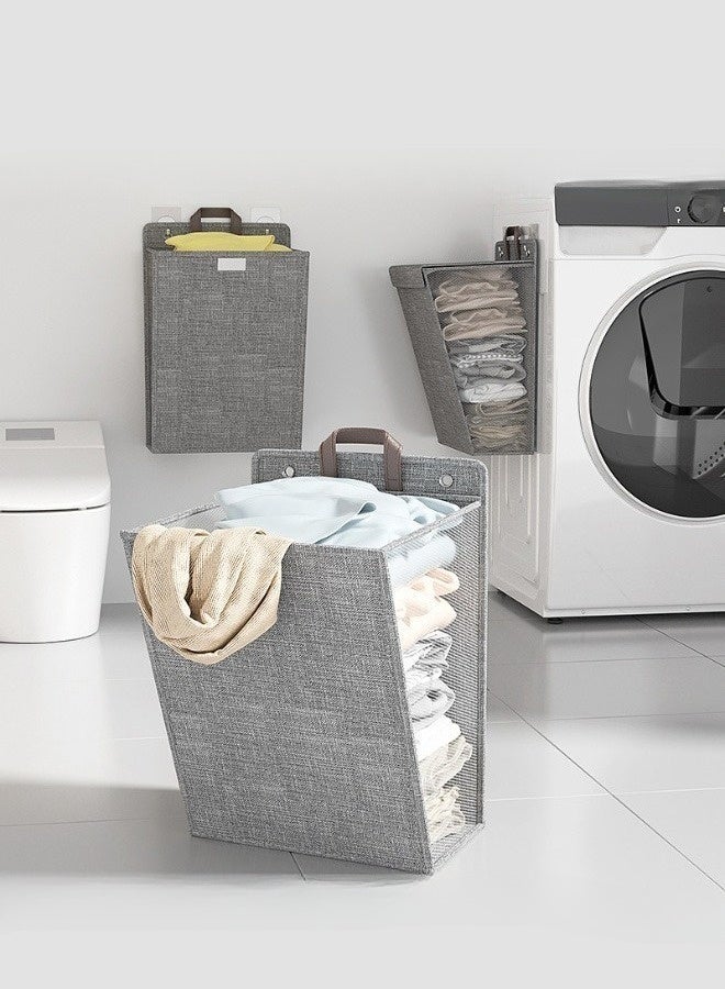 SenRan Large-Capacity Breathable Mesh Laundry Basket - Image 1