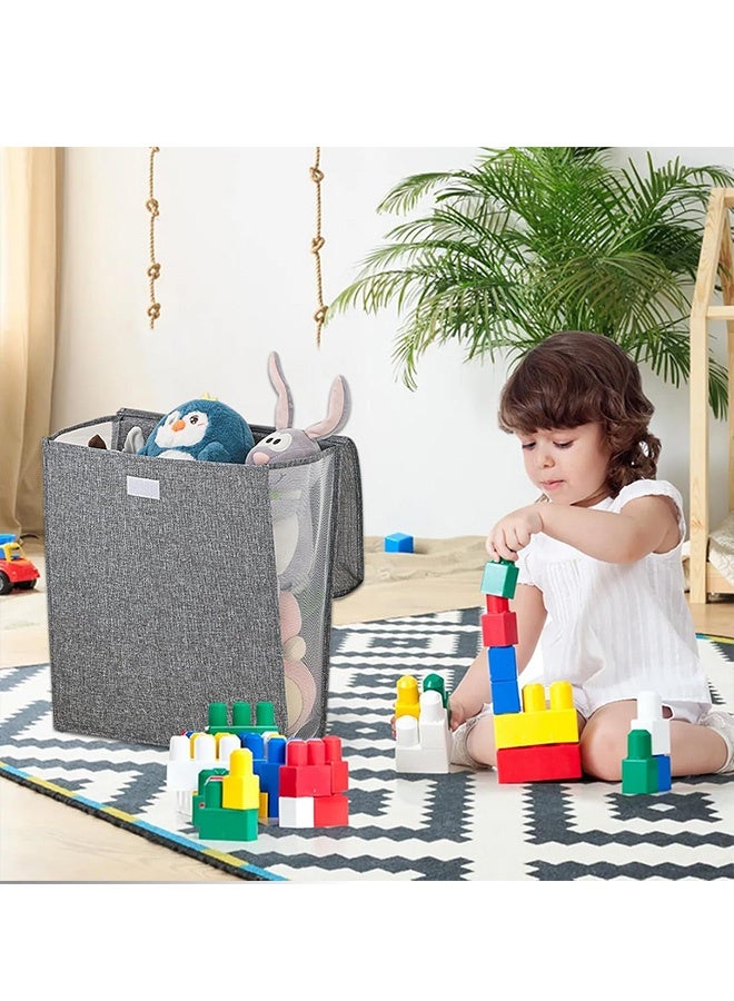 SenRan Large-Capacity Breathable Mesh Laundry Basket - Image 4