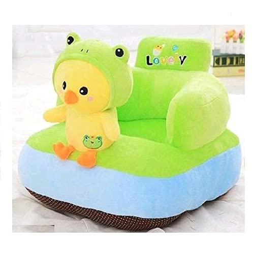 ELSTONE HOME Baby Sitting Chair Nursery Pillow Protectors for 0 to 4 years Upright seating position helps stabilize your infants back 360 of comfy support safely wraps your baby in plush comfort as they observe their surroundings Lightweight and portable easily provides your baby a safe place to sit in any room of the houseAdvantageous for baby to learn seat