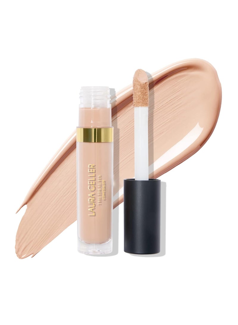LAURA GELLER NEW YORK The Ideal Fix Concealer Fair Buildable Medium to Full Coverage Liquid Concealer Covers Under Eye Dark Circles and Blemishes Long Lasting - Image 1