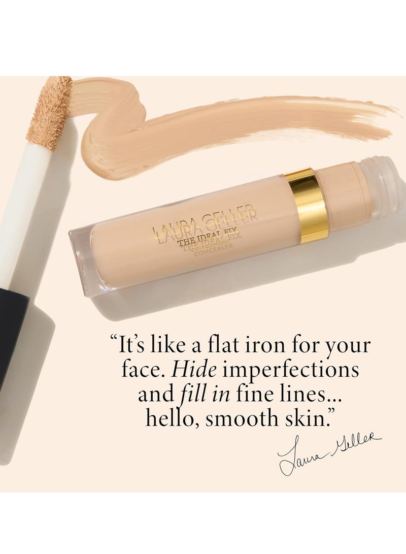 LAURA GELLER NEW YORK The Ideal Fix Concealer Fair Buildable Medium to Full Coverage Liquid Concealer Covers Under Eye Dark Circles and Blemishes Long Lasting - Image 2