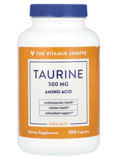 Taurine 500 mg 300 Capsules