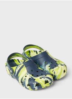 crocs Kids Classic Marbled Clogs  - Image 2