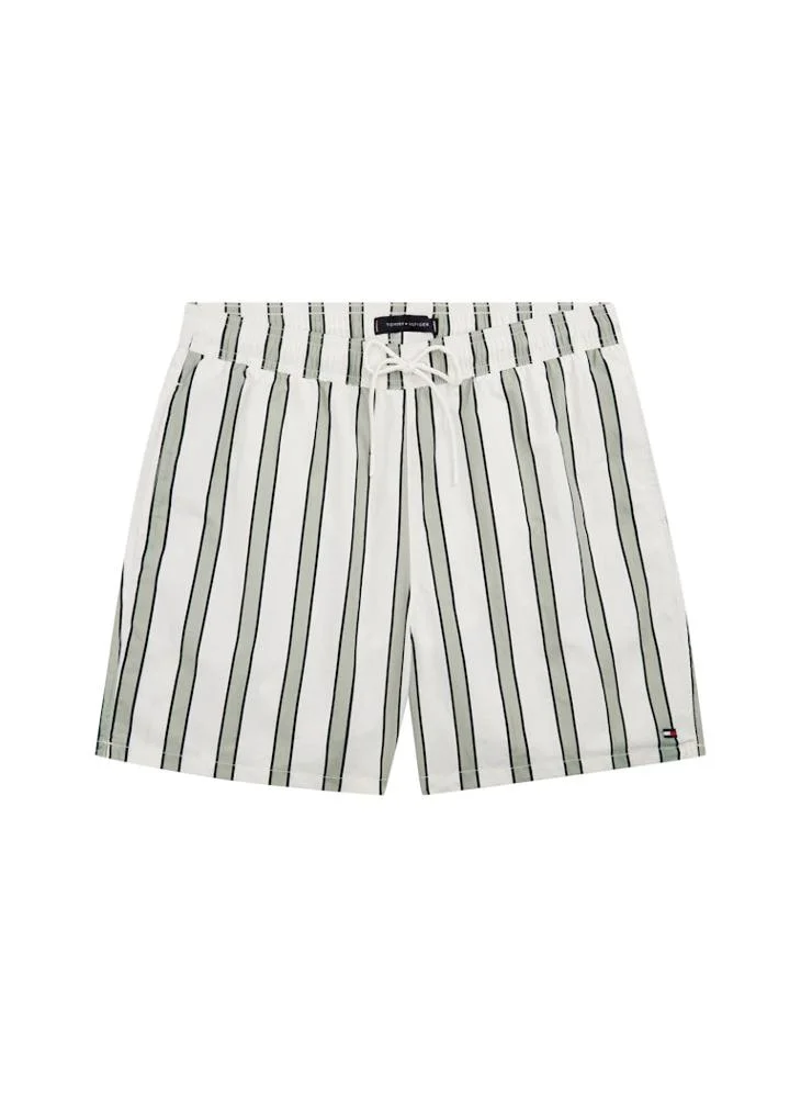 TOMMY HILFIGER  Print Mid Length Swim Shorts for Men | Best Price UAE