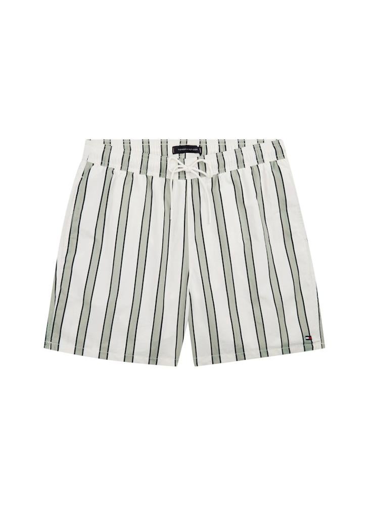 TOMMY HILFIGER Print Mid Length Swim Shorts - Image 5