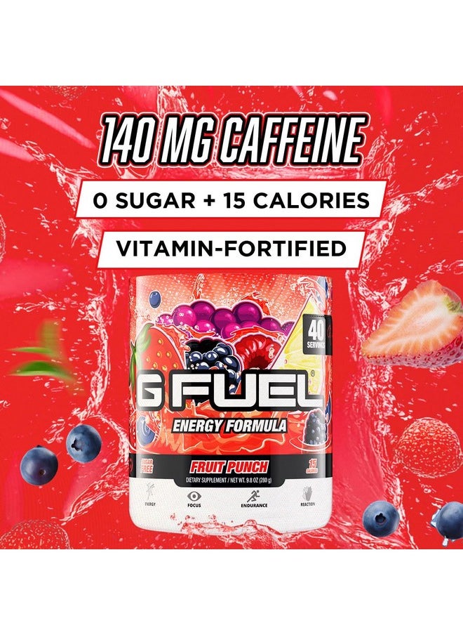 G Fuel Fruit Punch Tub (40 Servings) Elite Energy and Endurance Formula, 9.8 oz(280g) - pzsku/Z5916753285479A038981Z/45/_/1739883173/4bfa4207-5a3a-4950-9f10-ad71adaa7719