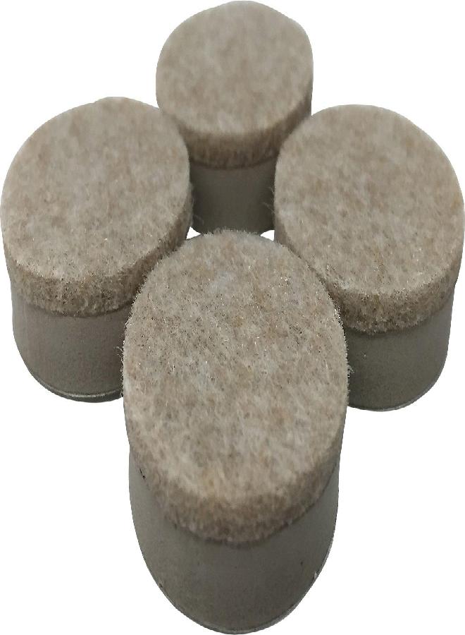 Shepherd Hardware 9916 1-1/2-Inch Heavy Duty Felt Gard Self-Adhesive Leveling Furniture Pads, 4-Pack , Beige - Image 4