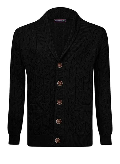 FELIX HARDY Buttoned Cardigan