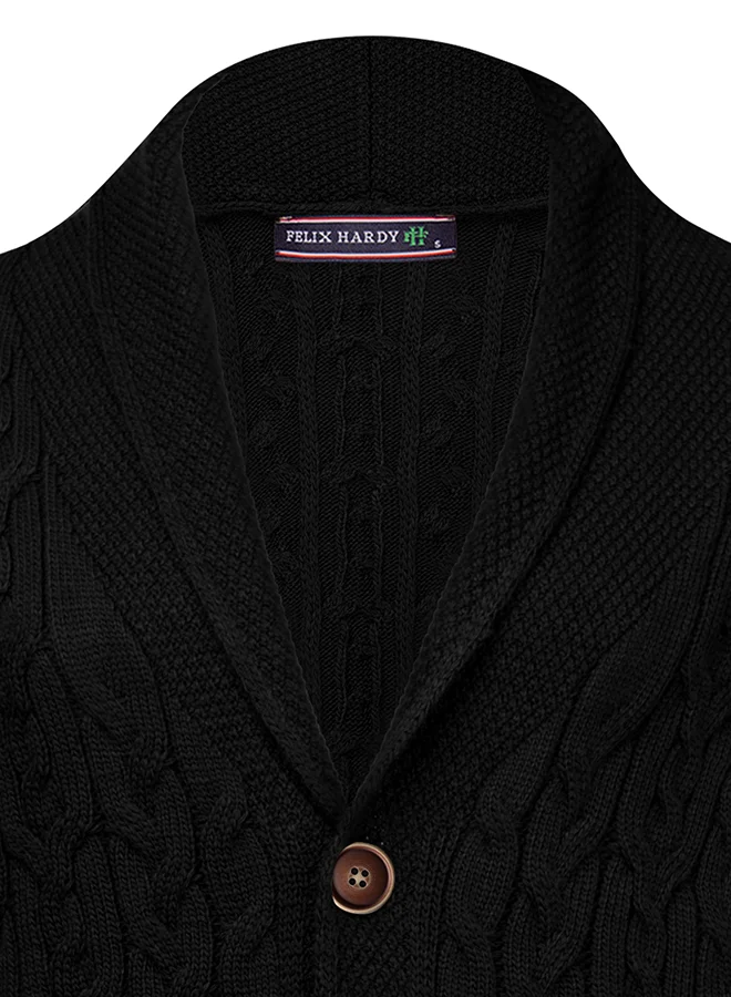 FELIX HARDY Buttoned Cardigan