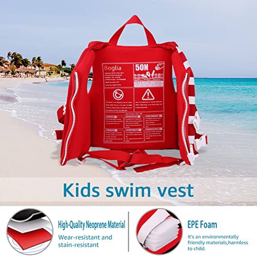 PROTAURI Kids Swim Vest - Toddlers Swimming Buoyancy Floation Swimwear for Learn to Swim Age 2-9 Years/50N - Image 3
