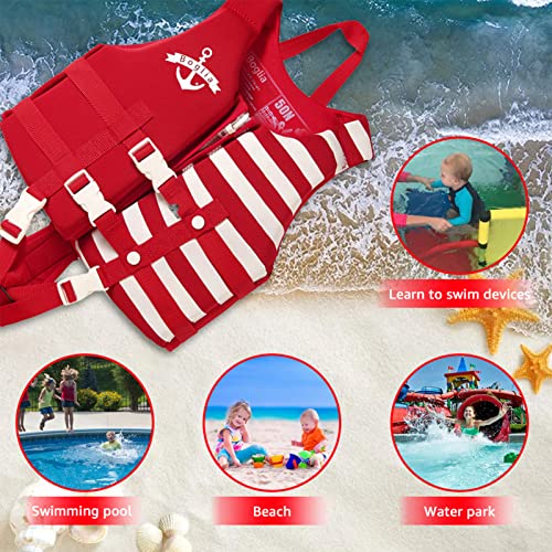 PROTAURI Kids Swim Vest - Toddlers Swimming Buoyancy Floation Swimwear for Learn to Swim Age 2-9 Years/50N - Image 4