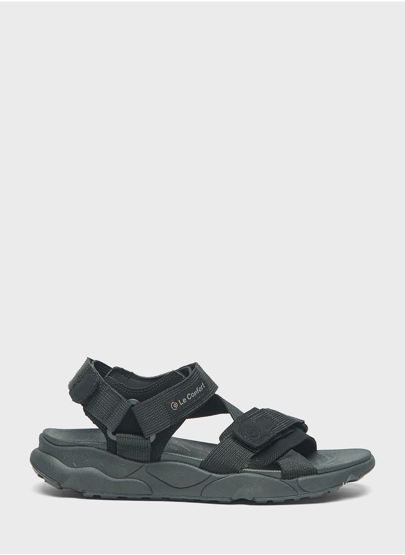 Le Confort - Casual Velcro Sandals - Image 1