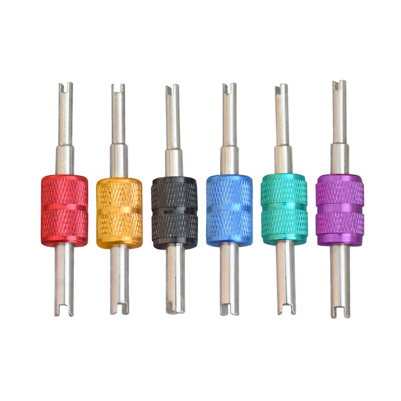 E-Commerce Car Valve Core Screwdriver Red Handle Single Head Valve Core Wrench Valve Core Wrench - Image 5