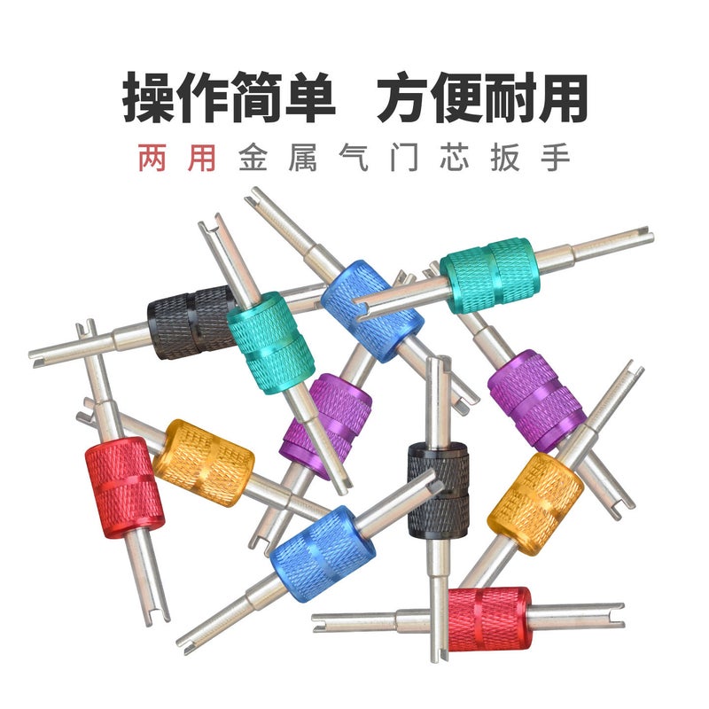 E-Commerce Car Valve Core Screwdriver Red Handle Single Head Valve Core Wrench Valve Core Wrench - Image 2