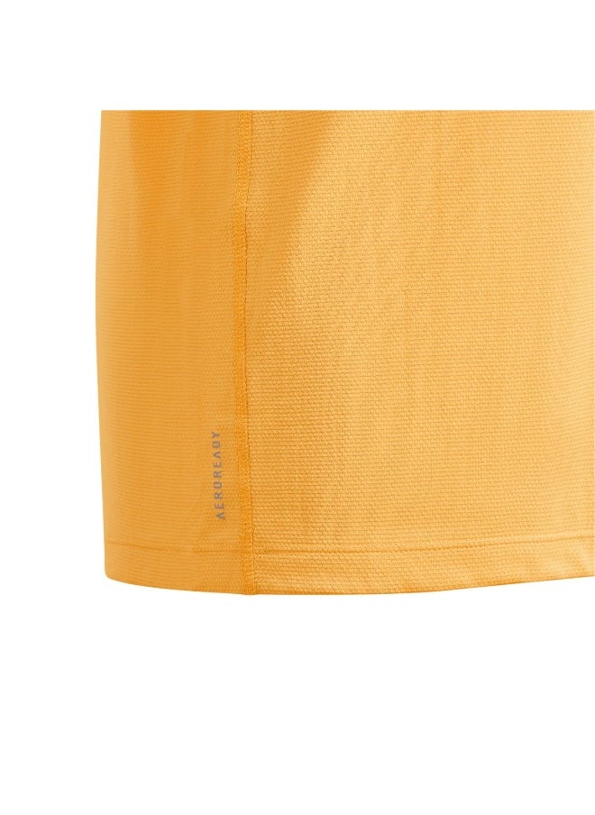 Adidas Adidas Wfl Event Ss Tm Orange Running T-Shirts For Men Xs  - Image 4