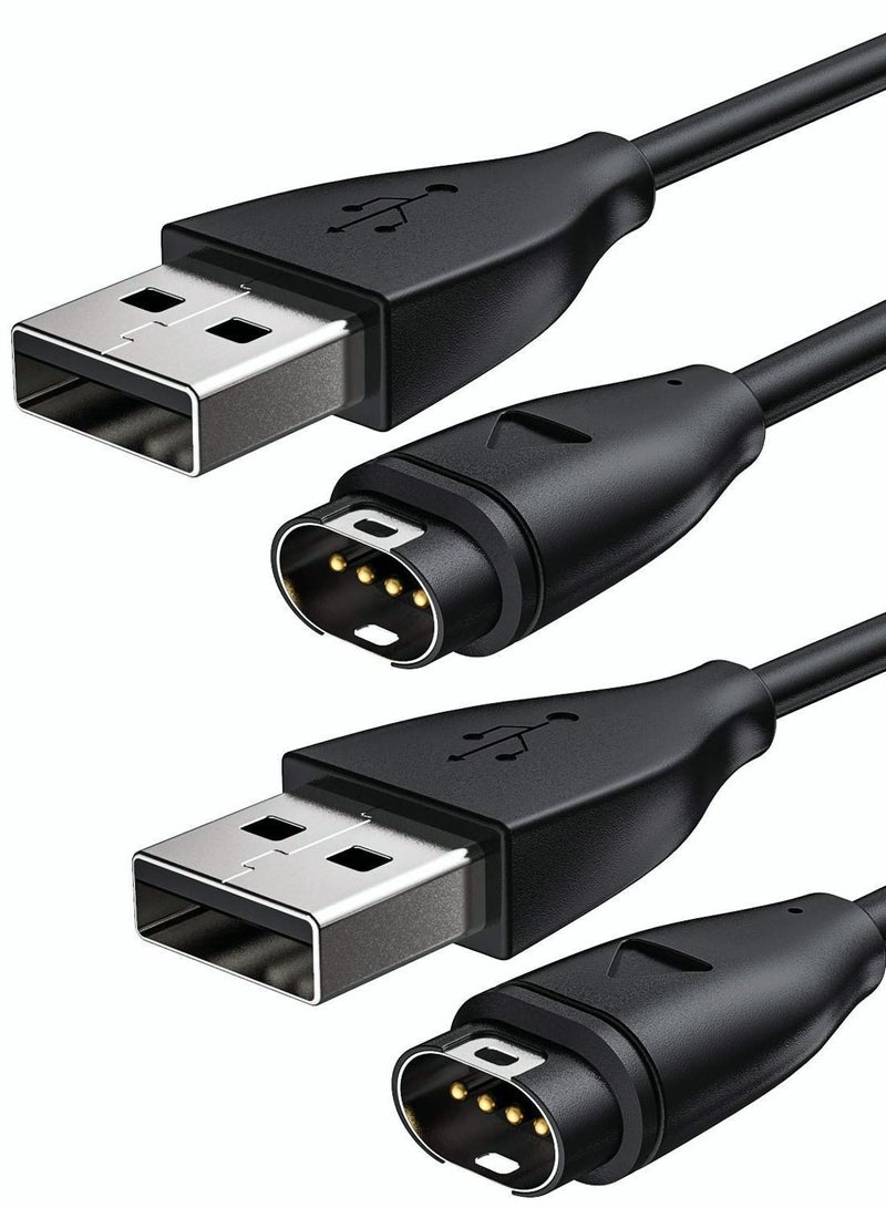 2-Pack Charger Cable Compatible with Garmin Watch  - Image 1