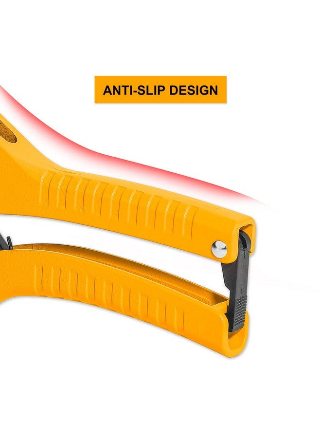 INGCO PVC Pipe cutter Ratchet-type Tube and Pipe Cutter for Cutting O.D. PEX, PVC, and PPR Hoses and Plumbing Pipes up to 5/8"，Uesful for Household, Maintenance, Plumber HPCS05428 - Image 3