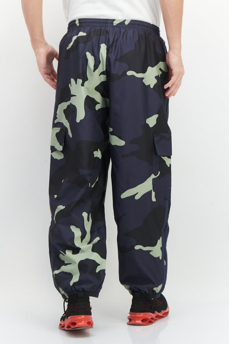 adidas Originals Men Sportswear Fit Training Track Pants, Navy Combo - Image 4