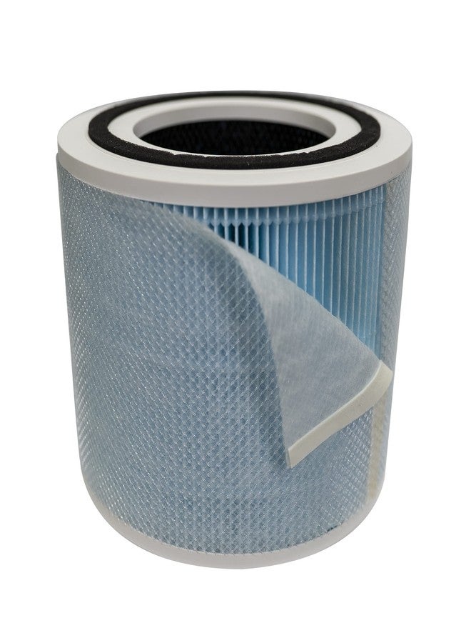 Filter-Monster.com Filter-Monster 4-in-1 Replacement Air Filter Levoit Filter Replacement Compatible with Levoit Core 300-RF-WS Smoke Remover, 1 Pack - Image 2