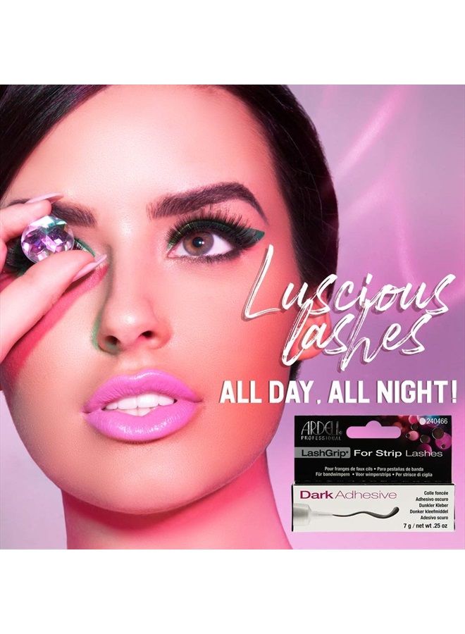 ARDELL Lashgrip Strip False Lash Adhesive, Dark, 7g/ 0.25oz - Image 2