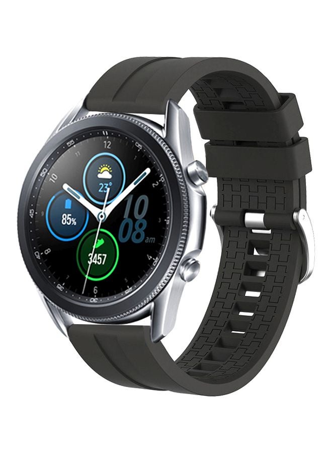 بيرفيي سوار بديل لساعة سامسونج جالاكسي 3 مقاس 45 مم رمادي - Image 1