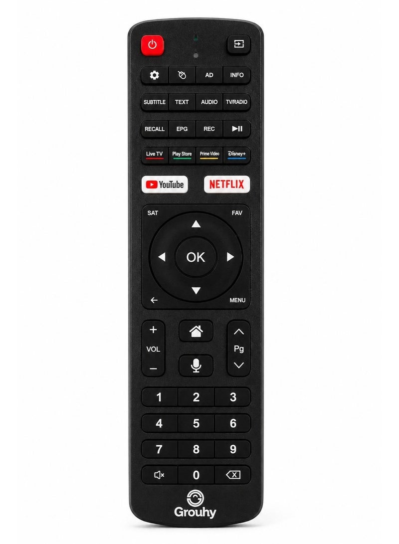 Grouhy 50-Inch 4K UHD Frameless Smart LED TV with Built-in Receiver – GLD50SD - Image 3