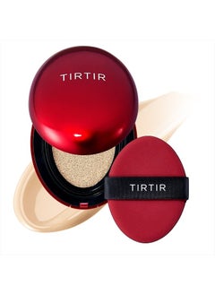 Mask Fit Red Cushion Foundation | for Glass skin, Long-Lasting, Lightweight, Buildable Coverage, Semi-Matte (17W French Vanilla Mini 4.5g