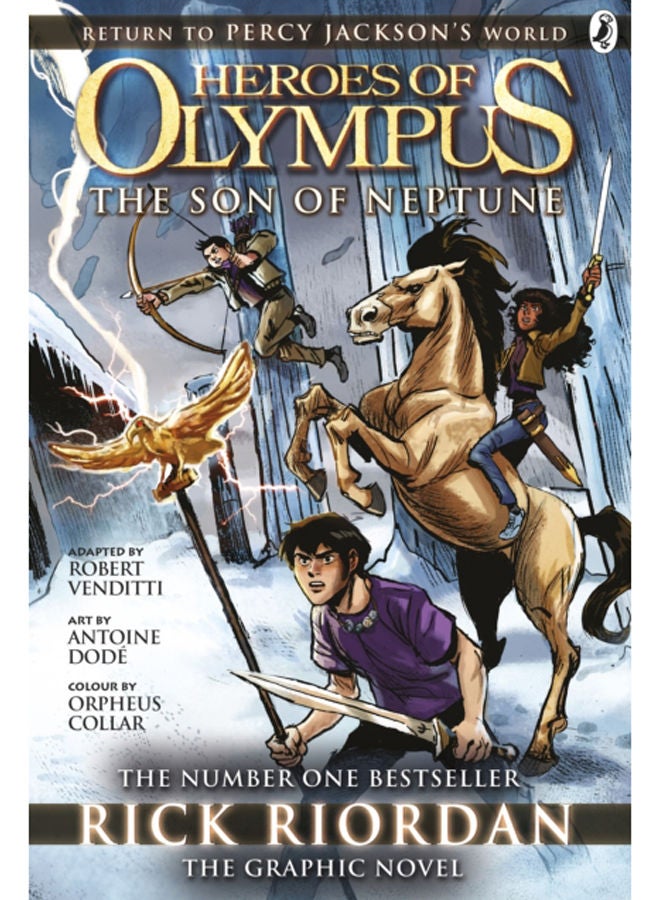 The Son of Neptune: The Graphic Novel (Heroes of Olympus Book 2) 
