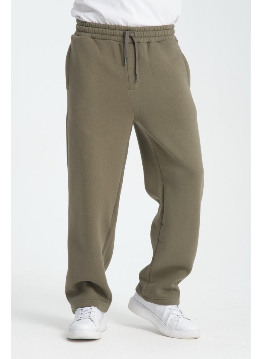 Baggy Pattern 3 Thread Raised Men's Sweatpants - Hunter Green - pzsku/Z591734B8AB84D169DCB1Z/45/_/1741192098/1127bfc6-3b69-4cc4-8a8d-0e6d81559e3d