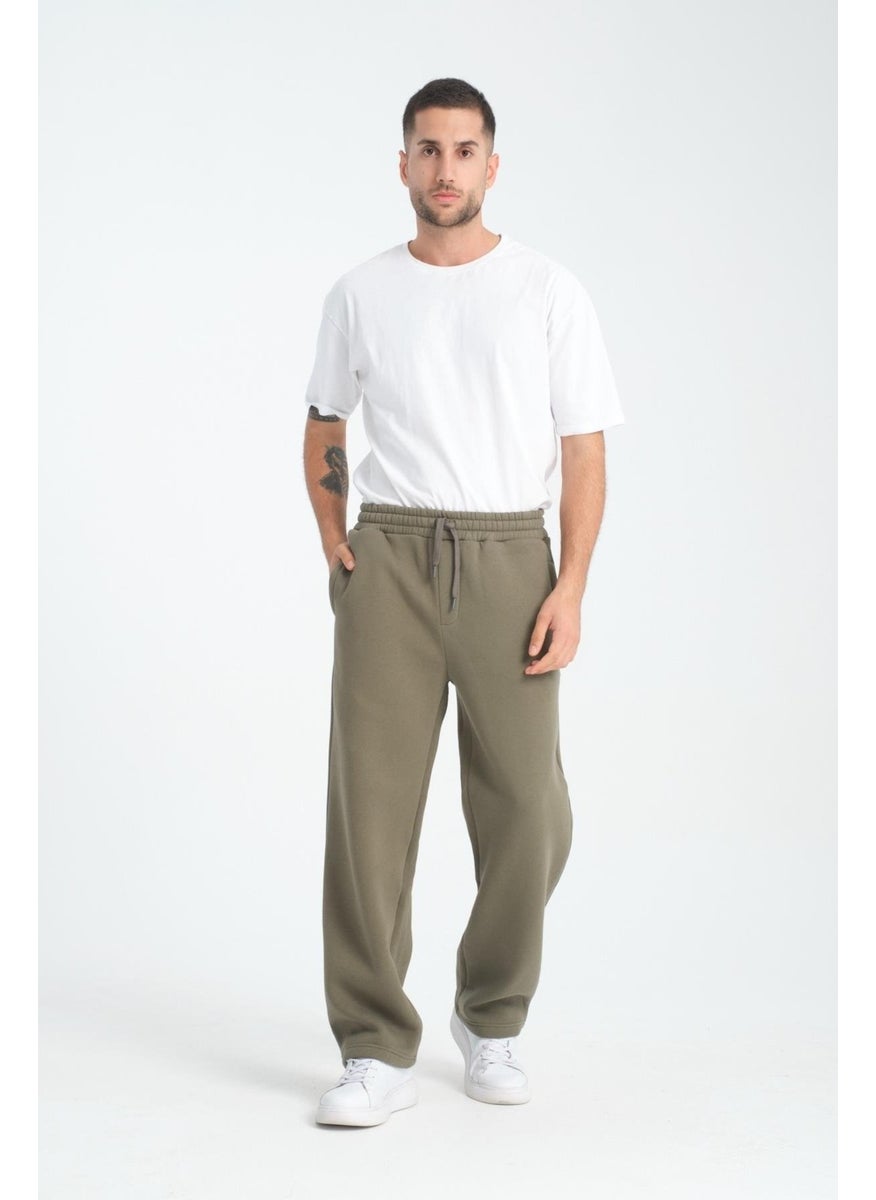 Baggy Pattern 3 Thread Raised Men's Sweatpants - Hunter Green - pzsku/Z591734B8AB84D169DCB1Z/45/_/1741192102/5723b26e-e861-4bab-aeb5-f2c5671998fa