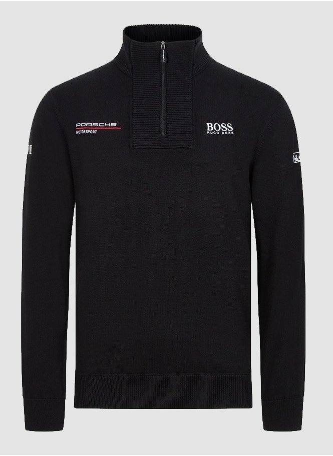 Porsche Porsche Motorsport Team Unisex Knitted Jumper - Black  - Image 1