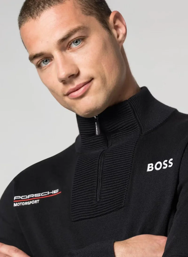Porsche  Porsche Motorsport Team Unisex Knitted Jumper - Black for Men | Best Price UAE