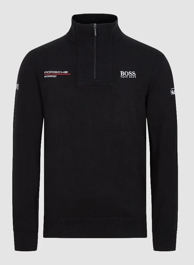 Porsche  Porsche Motorsport Team Unisex Knitted Jumper - Black for Men | Best Price UAE