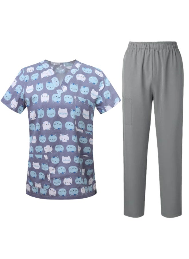 KUYING New Operating Room Nurse Work Clothes Set - Image 1