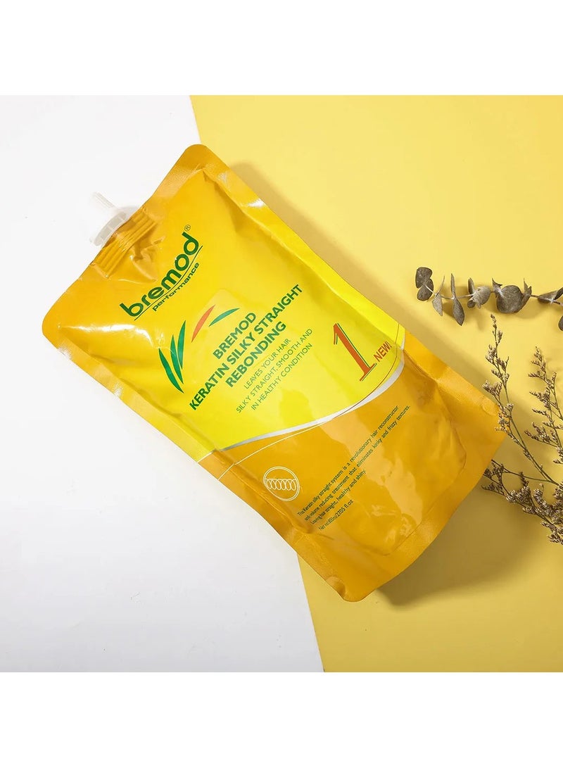 بريمود بيرفورمانس كيراتين حريري مستقيم لإعادة الترابط (800 مل × 2 كيس) - Image 5