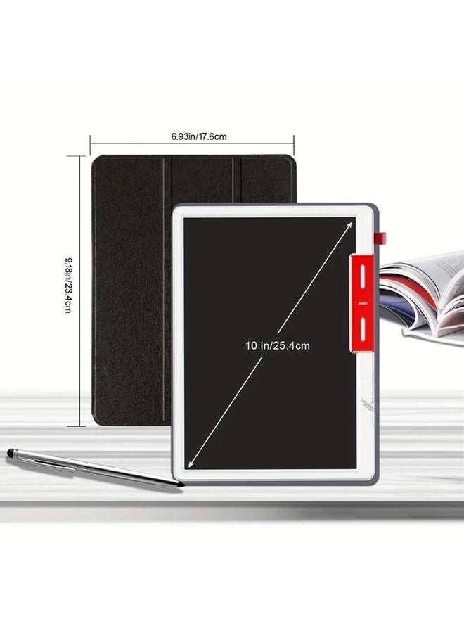 10 Inch Electronic Handwriting Board One Click Erase Portable Lightweight Device Black - Image 3
