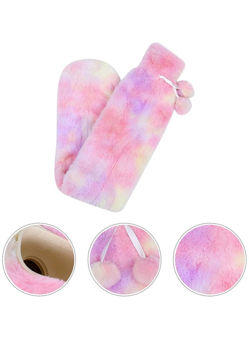 Arabest Long Hot Water Bottle Bed Warm Waist Warm Back Hot Water Bottle Rubber Hot Water Bottles Thermal Bags Long Strip Water Bags for Pain Relief Back Hand Legs 2L - Image 4