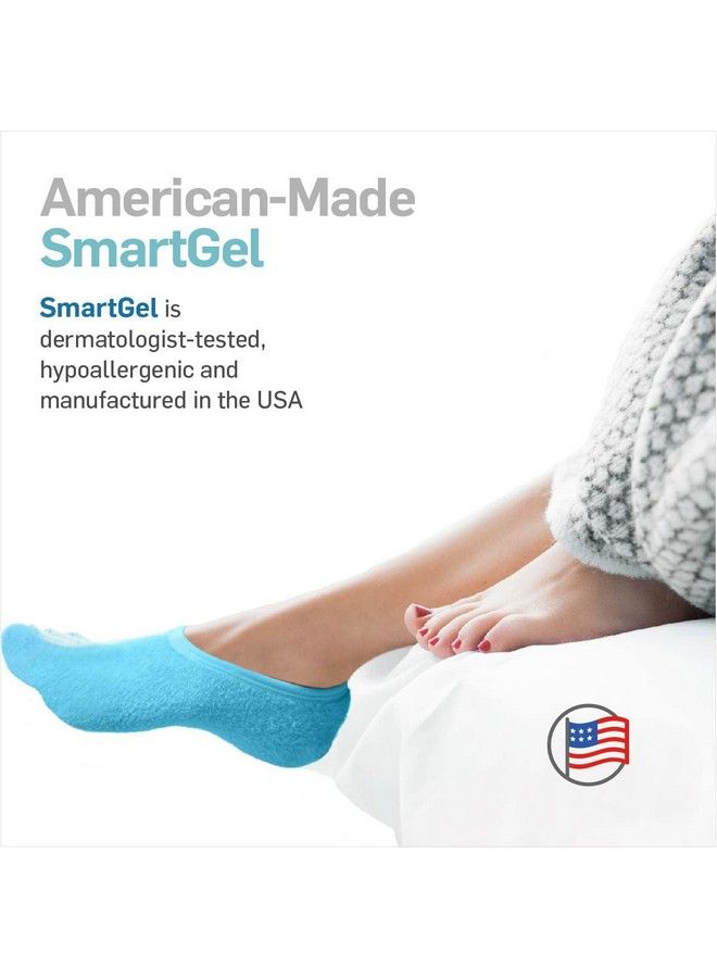 NatraCure 5Toe Gel Moisturizing Socks (Helps Dry Feet Cracked Heels Calluses Cuticles Rough Skin Dead Skin Use With Your Favorite Lotions And Creams Or Spa Pedicure) 110M Cat Size: Medium - Image 5