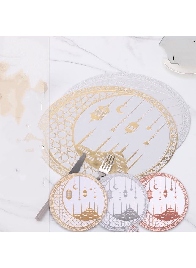 Nariele Sun Moon Star Pattern Decorative Anti Scalding And Thermal Insulation Mat - Image 3