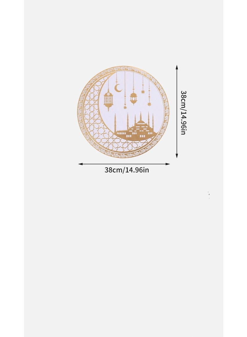 Nariele Sun Moon Star Pattern Decorative Anti Scalding And Thermal Insulation Mat - Image 2