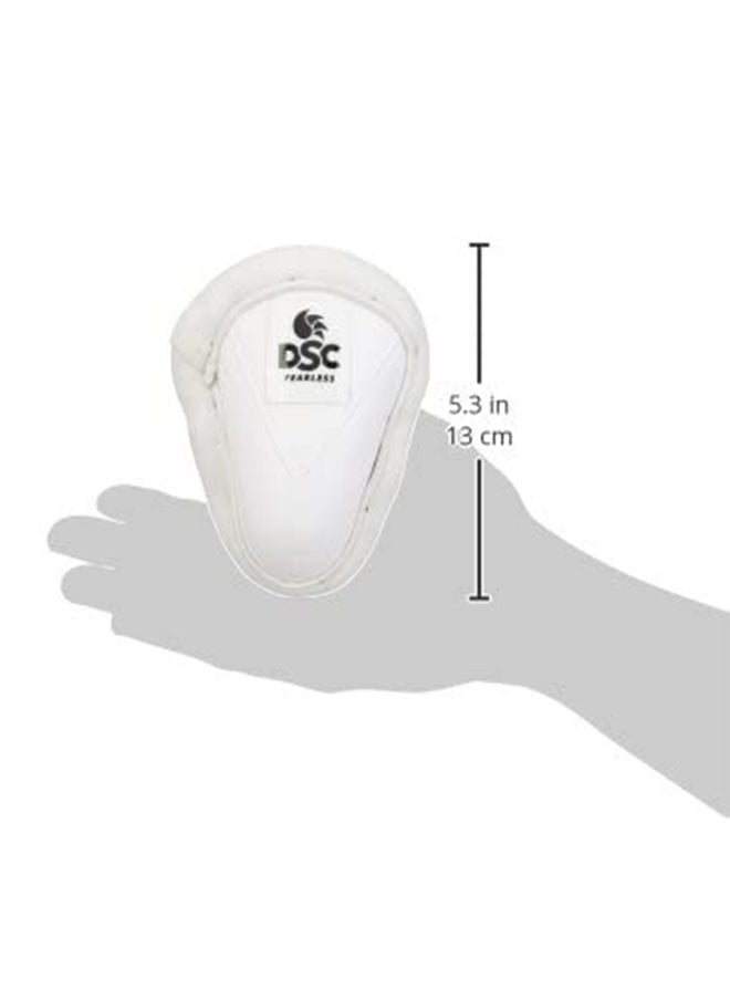 DSC Attitude Cricket Abdominal Guard for Youth | Material: Plastic | Ergonomically Shaped | Padded Guard | Lightweight & Durable | For Training and Matches  - Image 5